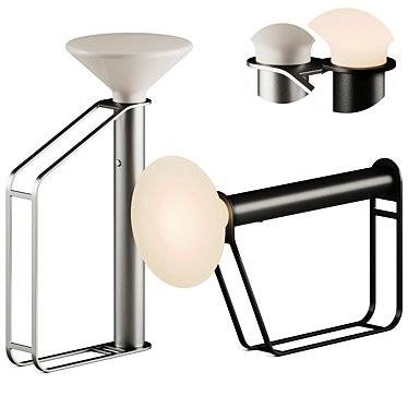 Muuto Piton Portable Lamp 3D Model 3D model image 1 