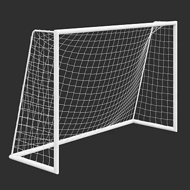 Mini-soccer goal with square net