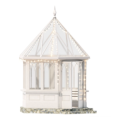 Title: Garden Gazebo Shelter 3D model image 1 