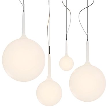 Elegant Castore Pendant Lighting Solution 3D model image 1 