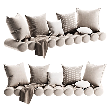 Window sill cushion set 1