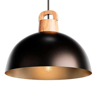 Joylin 1 Pendant Light Configuration 3D model image 1 