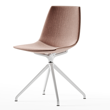 Elegant Ola Swivel Chair 3D model image 1 