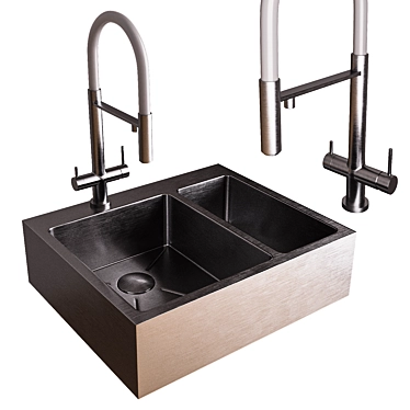 AKISAME Sink 3D Model FBX 3D model image 1 