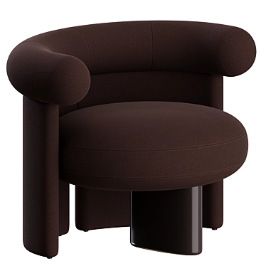 Premium Meridiani Jeanette Armchair: New 2024 Collection 3D model image 1 