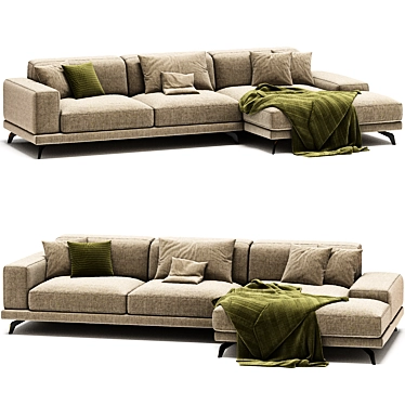 Nobonobo FEZA Sectional Sofa Unique 3D model image 1 