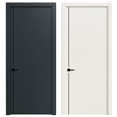 Interior Doors 3D Model 241 3D model image 1 