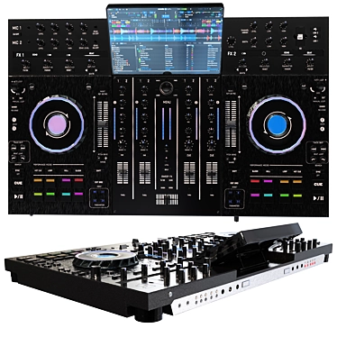 High-Quality DJ Turntable Model 3D model image 1 