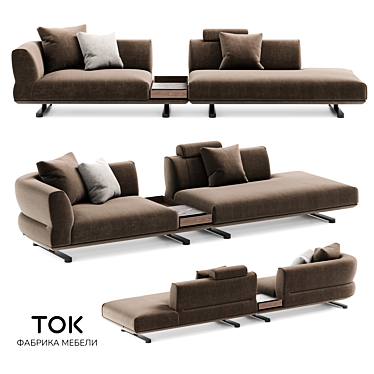 (OM) Modular series of sofas "TAKT S4" Tok Furniture