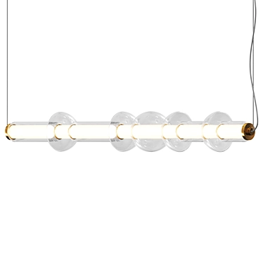 Adjustable Pendant Light Fixture 3D model image 1 