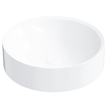 NT8565 Countertop Washbasin 3D Model 3D model image 1 