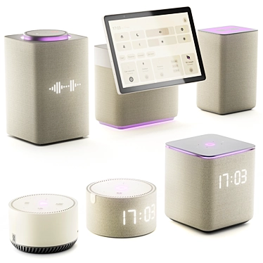 Yandex Smart Speakers Collection 3D model image 1 