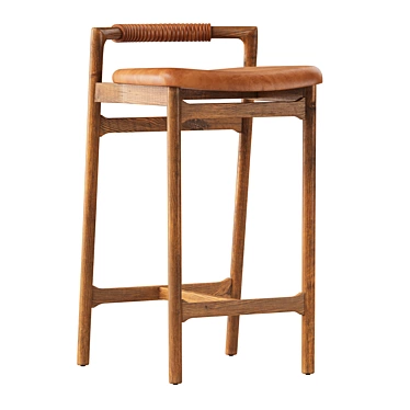  Modern Caton Stool Bar 3D model image 1 