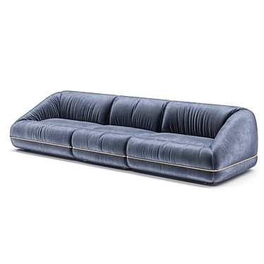 Xenon Sectional Sofa Vray 3dsMax 3D model image 1 