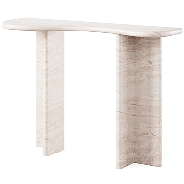 Elegant FARAH Console by Kasbah 3D model image 1 