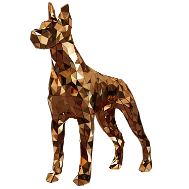 Decorative Doberman dog