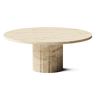 Sleek Amerigo Coffee Table Set 3D model image 1 