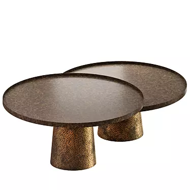 Raize Coffee Table Set of 2 3D model image 1 