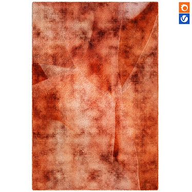 Innovative Qeeboo Studio Rug 3D model image 1 