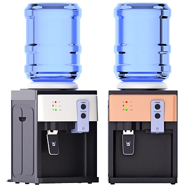  3D Top Loading Water Dispenser 3D model image 1 