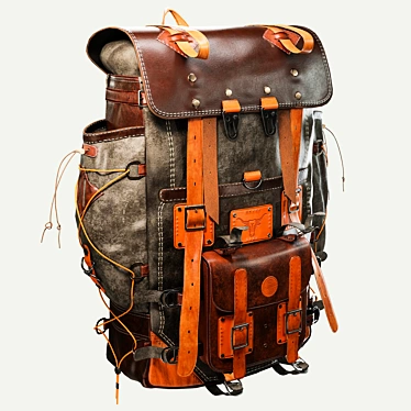 Leather - Waxed Canvas Backpack