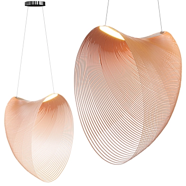 Modern Illan Pendant Light Fixture 3D model image 1 