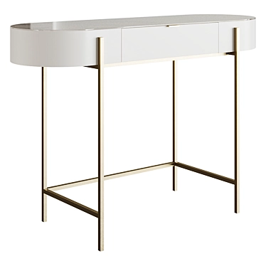 Modern Console Table Carmen by Danetti 3D model image 1 