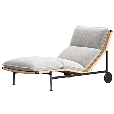 Modern Zenith Lounger Collection 3D model image 1 