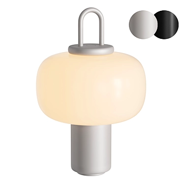 Minimalist Nox Table Lamp 3D model image 1 