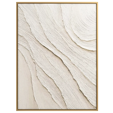 Minimalist Elegance Wabi Sabi Wall Art 3D model image 1 