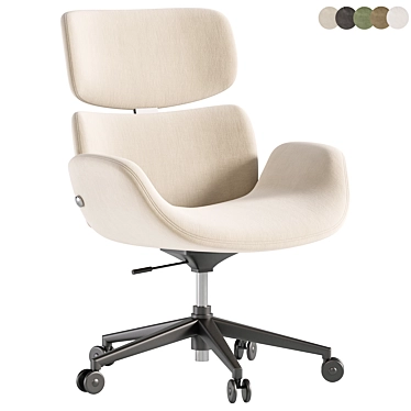 Modern Office Armchair: Cento Design 3D model image 1 