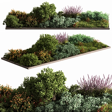 Botanical Bliss Outdoor Blossoms 3D model image 1 