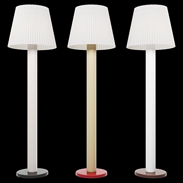 Modern Cellu Floor Lamp Set 3D model image 1 