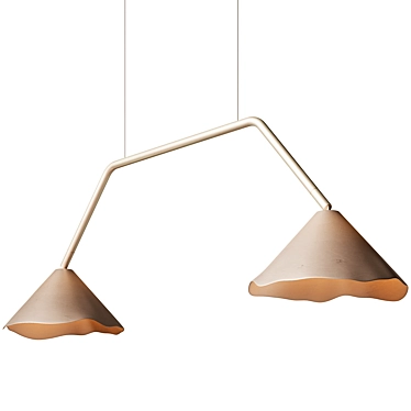 Antica IV Linear Pendant by Claudehome 3D model image 1 