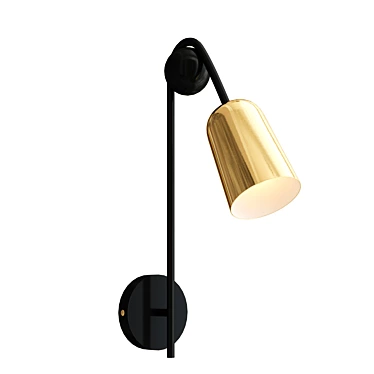  NATSUMI Wall Lamp, Sleek Design 3D model image 1 