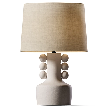 Elegant Amalia Table Lamp 3D model image 1 