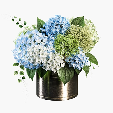 Hydrangea blue bouquet