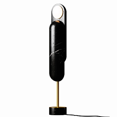 Dan Yeffet Offset LED Lamp 3D model image 1 