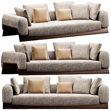  BOLDLY MODERN SOFA, 270CM 3D model image 1 