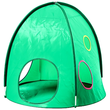 Ikea Children's Tent - DVÄRGMÅS 3D model image 1 