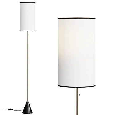  Elegant Sophonie Floor Lamp 3D model image 1 