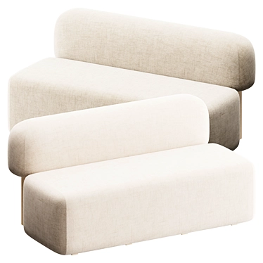 YEMENI Sofa | Modern Elegance 3D model image 1 