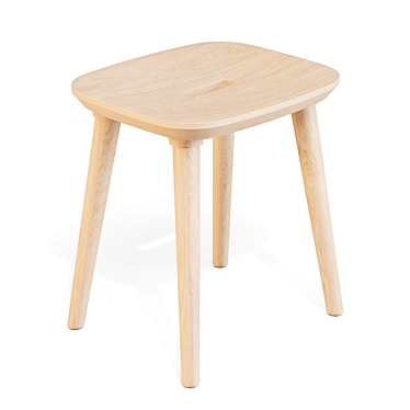 Modern VNA Dining Stool 3D model image 1 