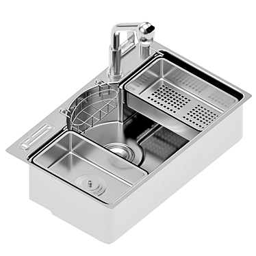 Stainless Steel Kitchen Sink with Drainer