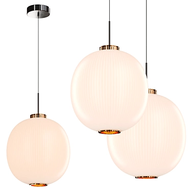 Modern Pendant Light Model 3D model image 1 