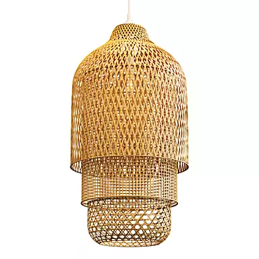 Modern Pendant Light Fixture Zenori 3D model image 1 