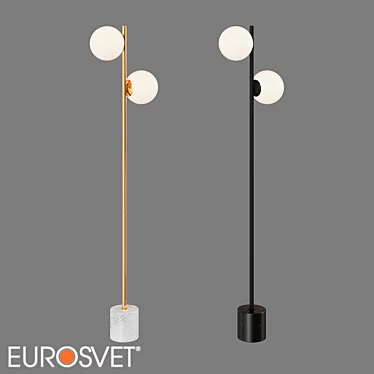 OM Floor lamp with marble base Eurosvet 01158/2 Marbella