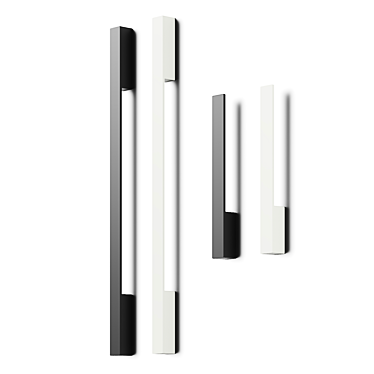 Dynamic Cube Modular Wall Lamp 3D model image 1 