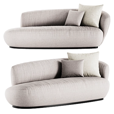 Walter Knoll Ishino Recamiere Sofa