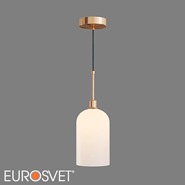 OM Pendant lamp with glass shade Eurosvet 50357/1 Bambola